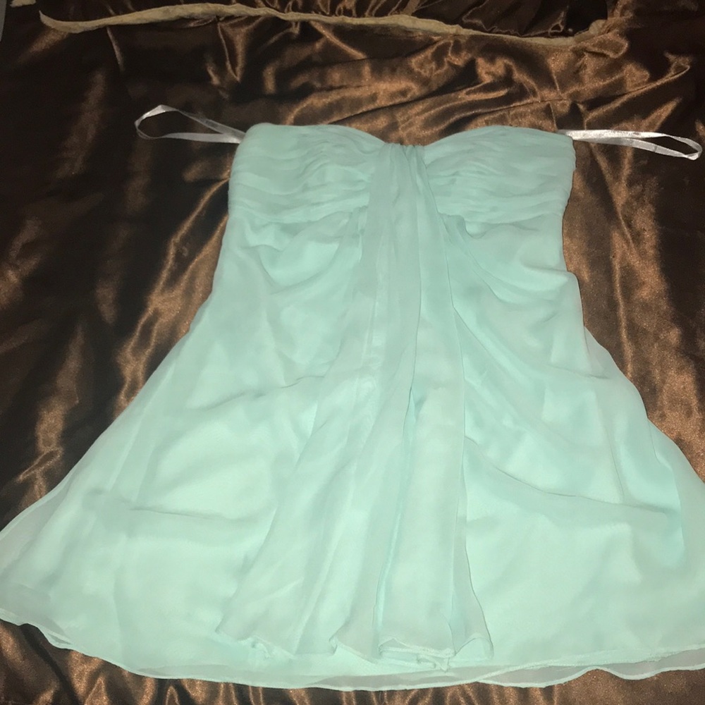 Bridesmaid dress.